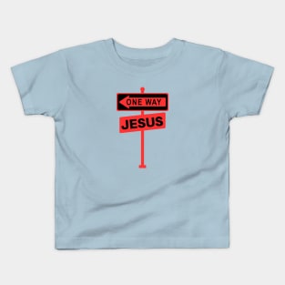 One Way Jesus | Christian Kids T-Shirt